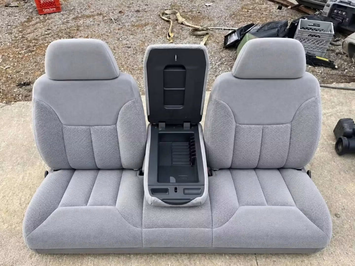 Front Bench Seat - 95-99 Chevy/GMC OBS/GMT400 (Gray Cloth)