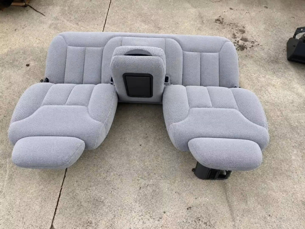 Front Bench Seat - 95-99 Chevy/GMC OBS/GMT400 (Gray Cloth)