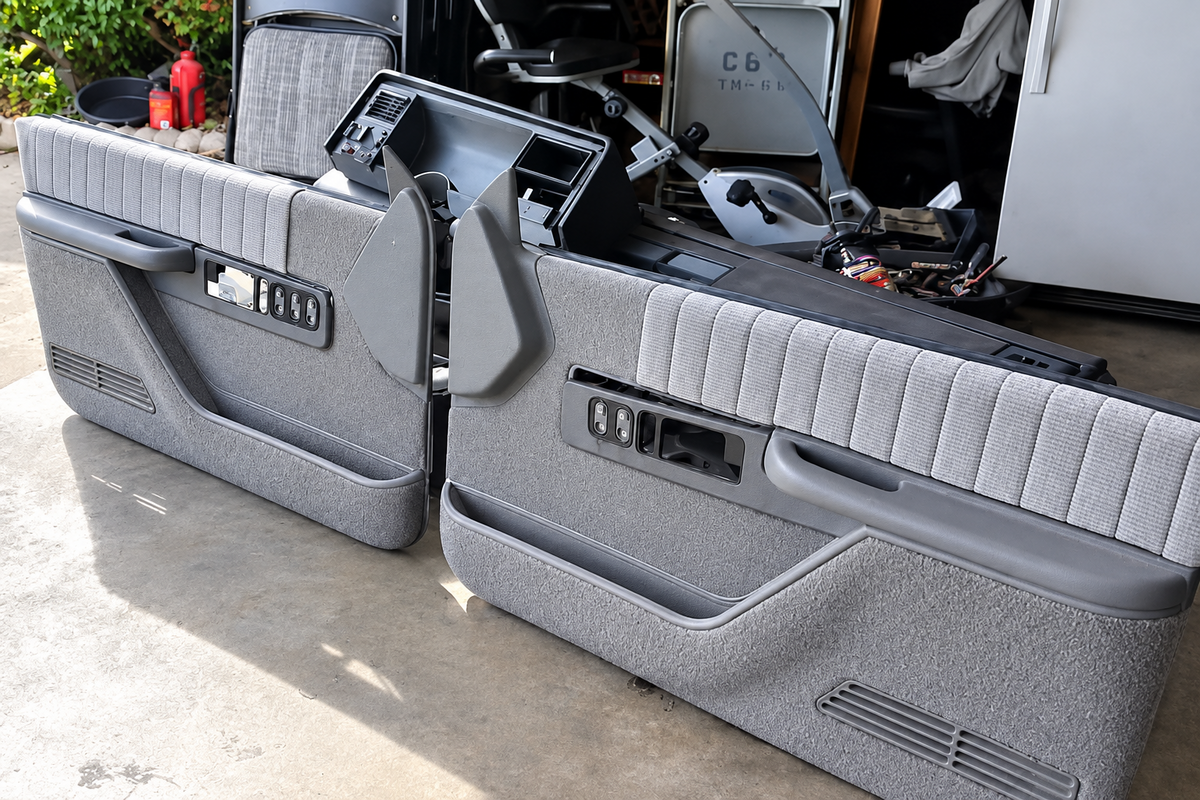 Gray Door Panels - 88-94 Chevy/GMC OBS