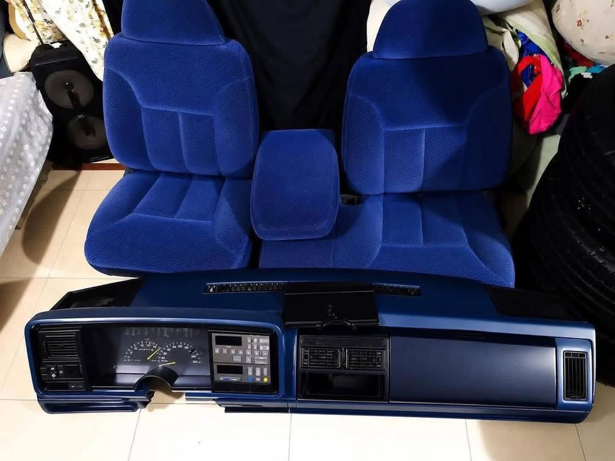 Blue Cloth Bench Seat - Chevy Silverado/GMC Sierra (OBS)